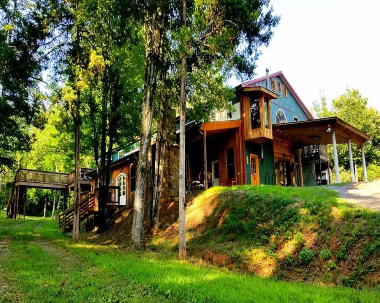 Shire Suite At White Lotus Eco Spa Retreat Stanardsville Exterior photo
